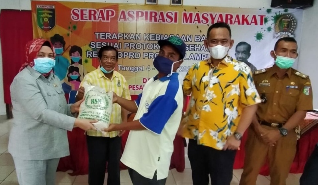 Nurhasanah dan FX Siman Serap Apirasi di Pringsewu