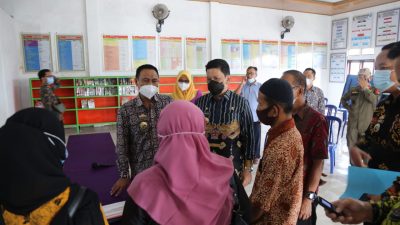 Tim Pemantau  PPKM Lampung Pantau Penanganan Pencegahan Covid-19 di Pesawaran dan Lamsel