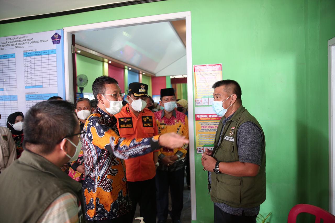 Satgas Covid-19 Lampung Minta Bupati Lamteng Cegah Peningkatan Covid-19 Selama Ramadan dan Idul Fitri