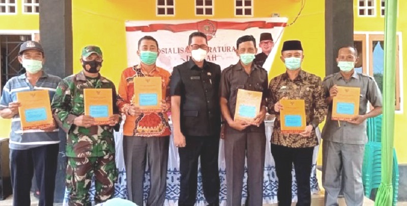 Soni Setiawan Sosialisasikan Perda AKB di Lampung Utara
