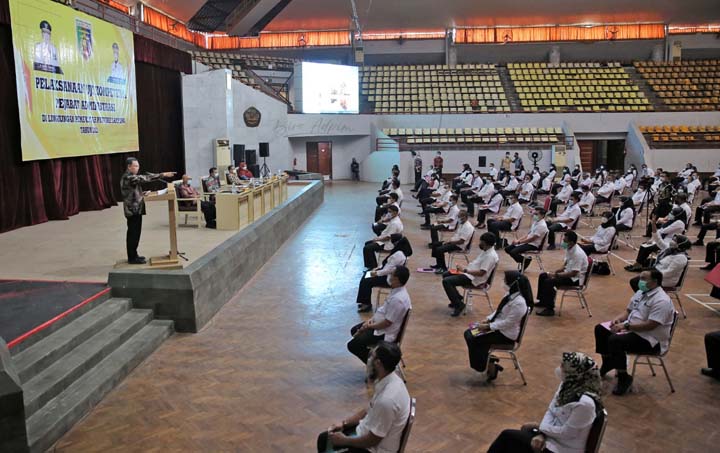 Pemprov Lampung Gelar Uji Kompetensi Pejabat Administrasi, Ini Pesan Gubernur Arinal Djunaidi