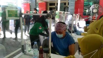 Grab dan Pemkot Bandarlampung Gelar Vaksinasi Covid-19 untuk 1.000 Mitra Ojol dan Lansia