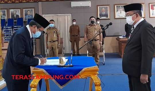 Bukan Plt, Cholif Paku Alamsyah sebagai Direktur RSUD Ryacudu