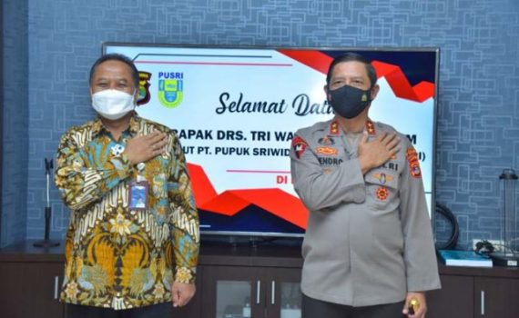 PT Pusri Berikan Bantuan 15,8 Ton Oksigen untuk RSU Abdul Moeloek dan RS Urip Sumohardjo