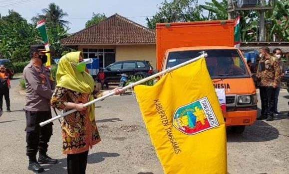Covid-19, Pemkab Tanggamus Mulai Bagikan Bantuan Sosial