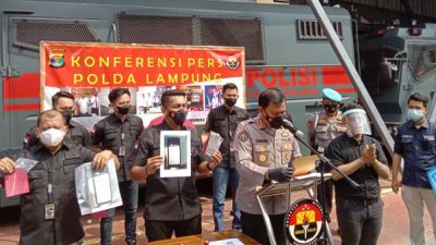 Guru Penyebar Video Hoaks Kerusuhan PPKM di Metro Ditangkap, Ini Kata Polda Lampung