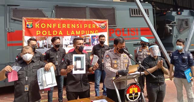 Guru Penyebar Video Hoaks Kerusuhan PPKM di Metro Ditangkap, Ini Kata Polda Lampung