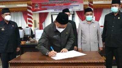 DPRD Kabupaten Lampung Selatan Setujui Raperda Pertanggungjawaban APBD 2020