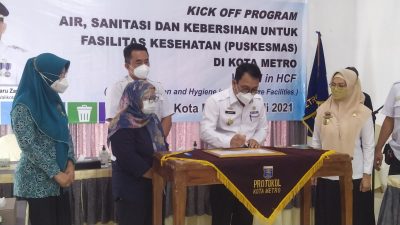 Program WASH in HCH, Cara YKWS Kembangkan Puskesmas Inklusif di Kota Metro