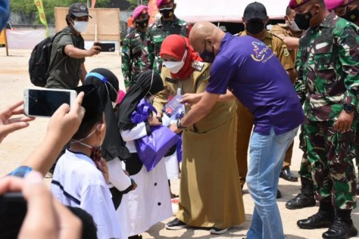 Walikota Bandarlampung Mengapresiasi Bakti Sosial Marinir