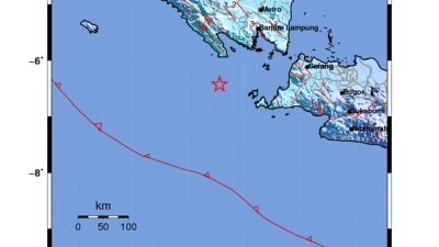 Gempa Bermagnitudo 5,5 Guncang Tanggamus, Terasa Hingga Bandarlampung