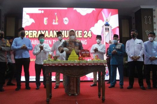 Bupati Winarti dan Forkopimda Gelar Zikir dan Doa Bersama Peringati HUT ke-24 Tulangbawang