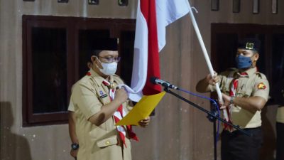 Wabup Lamteng Hadiri Apel Besar Hari Pramuka ke-60