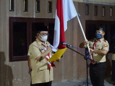 Wabup Lamteng Hadiri Apel Besar Hari Pramuka ke-60