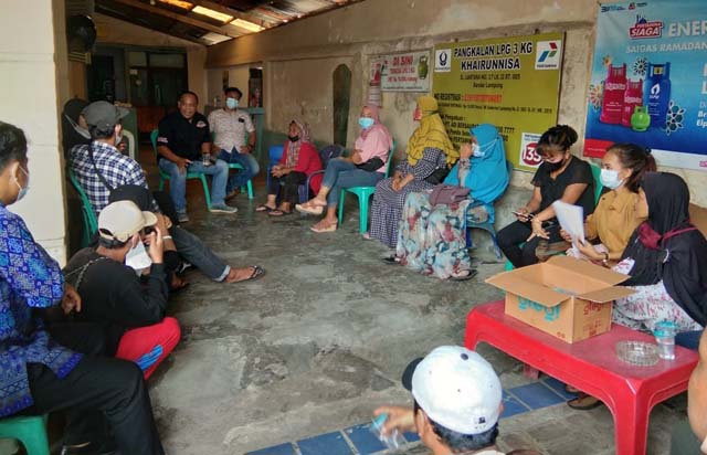 PPMKM, Pedagang di Taman Gajah Bandarlampung Menjerit
