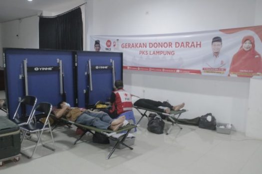PKS Ajak Pemuda Berkontribusi dalam Kemerdekaan Melalui Donor Darah