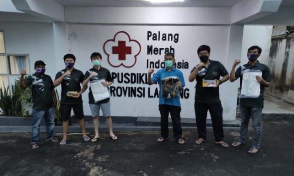 Dibantu Alkes, Ketua PMI Lampung Sampaikan Terima Kasih kepada Kaum Muda Milenial