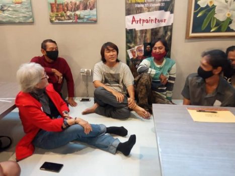 Pameran Artpaintour Kelompok 5 Rupa, Berwisata dan Katarsis di Masa Pandemi