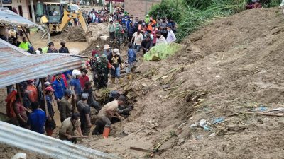 Longsor di Kabupaten Karo, Lima Orang Meninggal Dunia