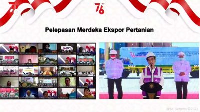 Pelepasan Merdeka Ekspor di 17 Daerah, Ini Kata Presiden Jokowi