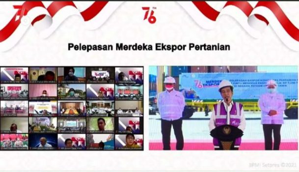 Pelepasan Merdeka Ekspor di 17 Daerah, Ini Kata Presiden Jokowi