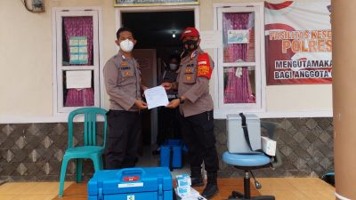 Polres Tanggamus akan Distribusikan 2.900 Vaksin Merdeka