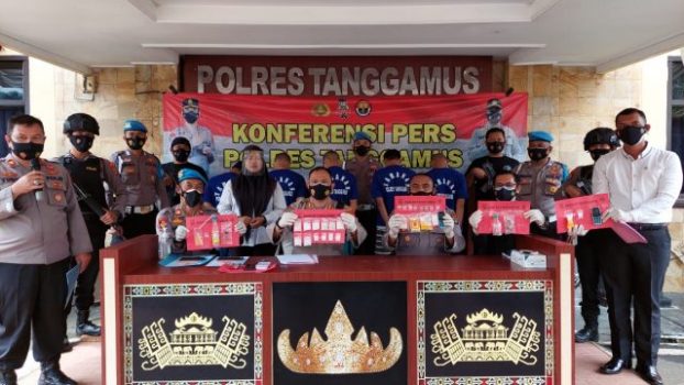 Polres Tanggamus Bekuk 7 Pengedar Sabu-Sabu, 2 Penghuni Lapas di Lampung