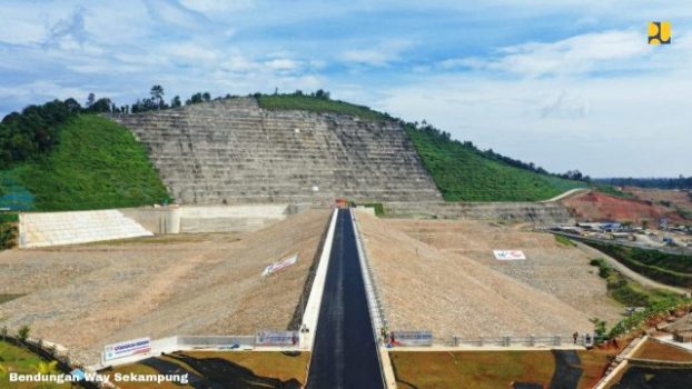 Diresmikan Presiden Jokowi Besok, Ini Manfaat Bendungan Way Sekampung di Pringsewu