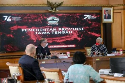 Dubes Denmark  Apresiasi Jogo Tonggo yang Diinisiasi Gubernur Ganjar Pranowo