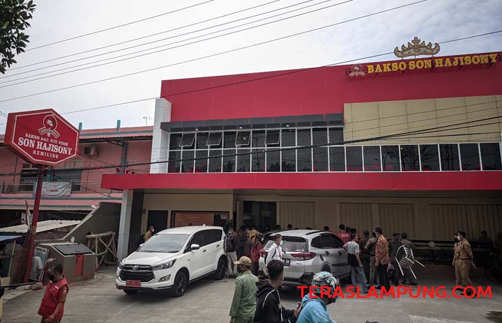 Pemkot Bandarlampung Izinkan 18 Gerai Bakso Sony Kembali Buka Asal…