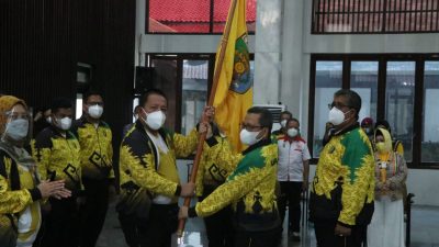 Gubernur Arinal Djunaidi Lepas Kontingen Lampung PON XX Papua