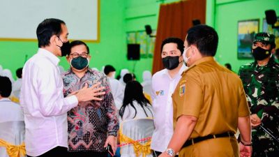 Disapa Jokowi, Perwakilan Puskesmas Mengaku Vaksinasi di Lampung Sudah 62 Persen