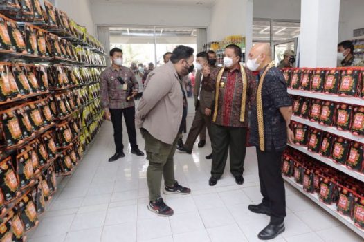 Menkop UKM dan Gubernur Arinal Kunjungi UMKM Tapis dan Makanan Ringan di Pringsewu dan Pesawaran