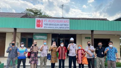 Kadis Perkebunan Provinsi Lampung, Lakukan Pembinaan Usaha Perkebunan ke PT Agro Bumi Mas