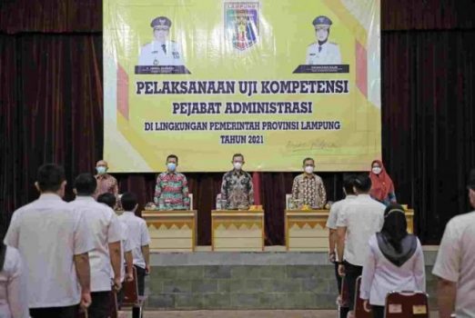 Uji Kompetensi Pejabat Administrasi, Gubernur Minta ASN Jaga Amanah dan Terus Tingkatkan Kompetensi