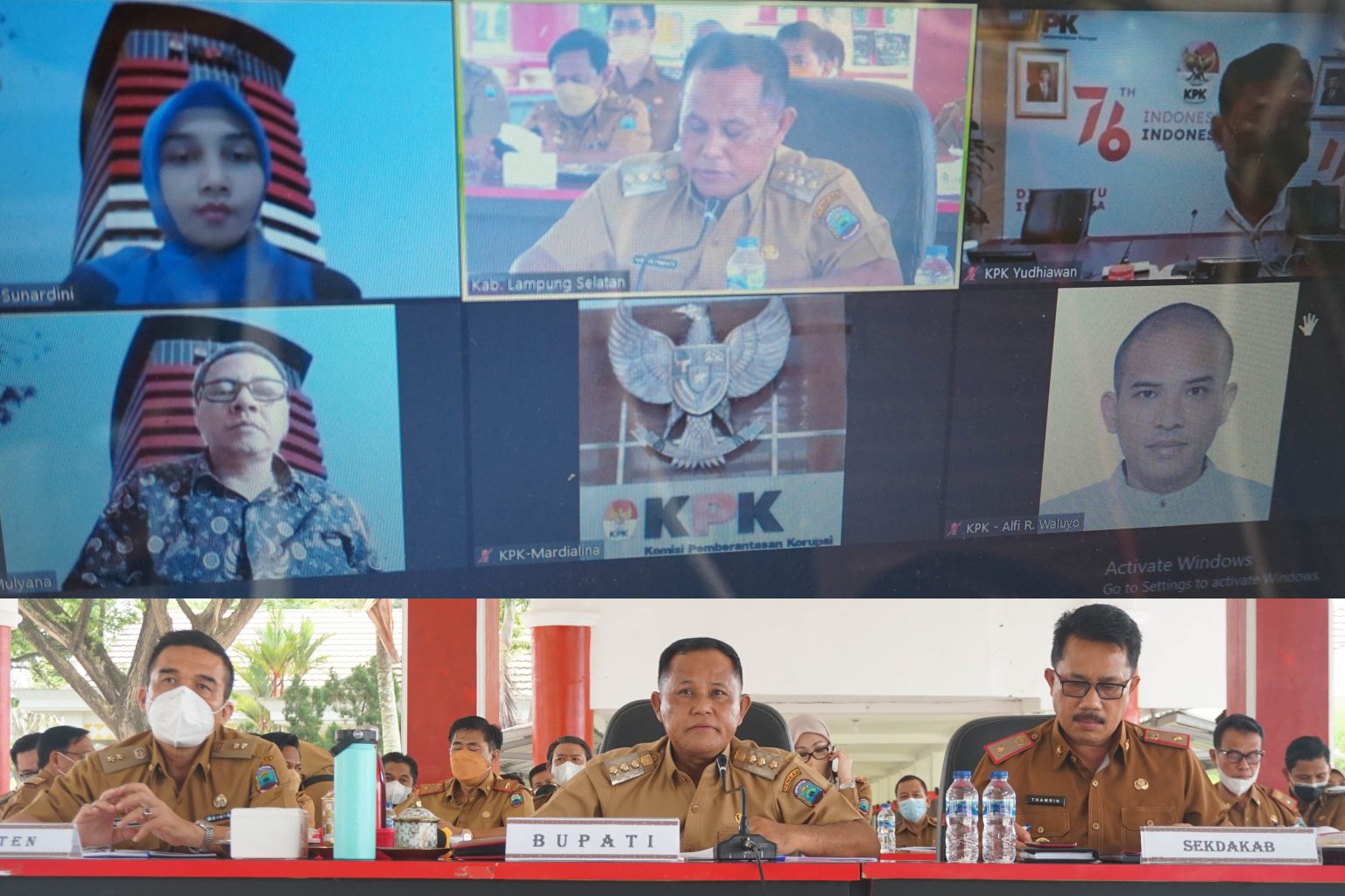 Peringkat Dua di Lampung, KMCP Lamsel Diapresiasi KPK