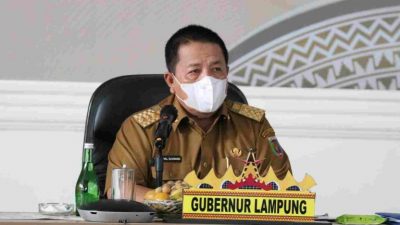 Gubernur Lampung Pimpin Rapat Konsolidasi Penanganan Covid-19