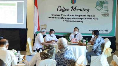 Gubernur Lampung Evaluasi Kesepakatan dengan Pengusaha Tapioka