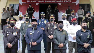 Gubernur Arinal Ikuti Upacara Hari Bhayangkara ke-75