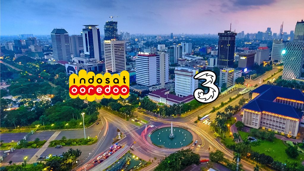 Indosat dan Tri Resmi Merger