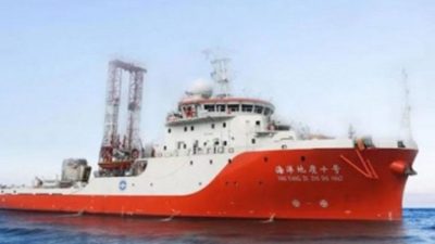Kapal Survei China Bolak-Balik di Natuna Utara