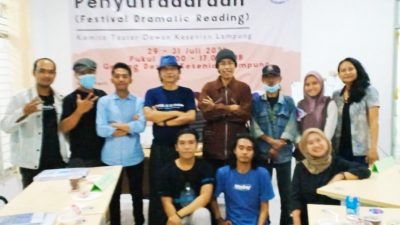 FDR, Komite Teater DKL Gelar Bedah Karya