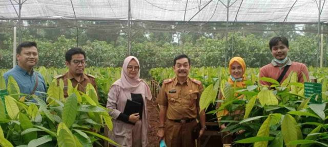 Kadis Perkebunan Lampung Melakukan Pembinaan dan Kunjungan ke PT Olam