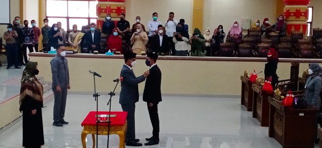 Hermawan Dilantik Sebagai Anggota DPRD Bandarlampung