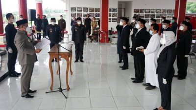 Bupati Lampung Selatan Lantik Enam Pejabat Eselon II Hasil Lelang Terbuka