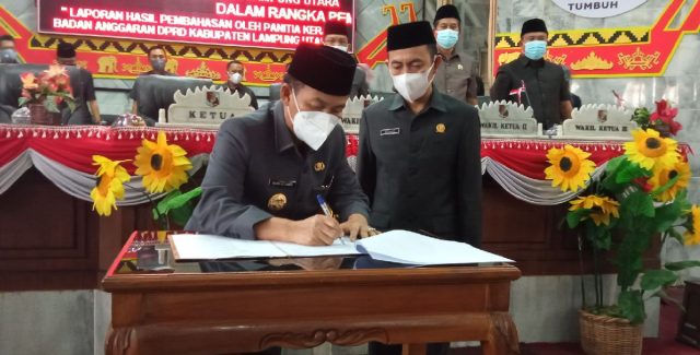 RAPBD-P Lampung Utara 2021 Diprediksi Defisit Hingga Ratusan Miliar