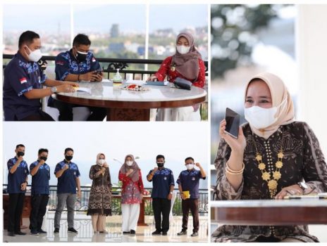 Ketua PMI Lampung Ajak Komunitas Suzuki Katana Bersinergi dalam Kegiatan Kemanusiaan