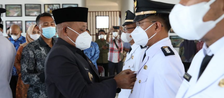 Rolling, Bupati Lampung Selatan Lantik 198 Pejabat