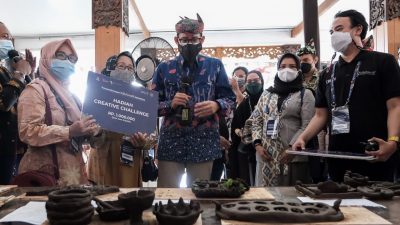 Menteri Sandiaga Uno Dorong Pengembangan Kriya dan Kuliner di Situbondo
