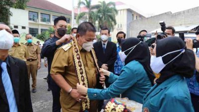 Gubernur Berharap Unila Lebih Berkontribusi Penanganan Covid-19 dan Penyakit Paru